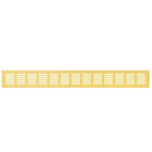 Вентиляционная решетка Благовест 60x500, золото